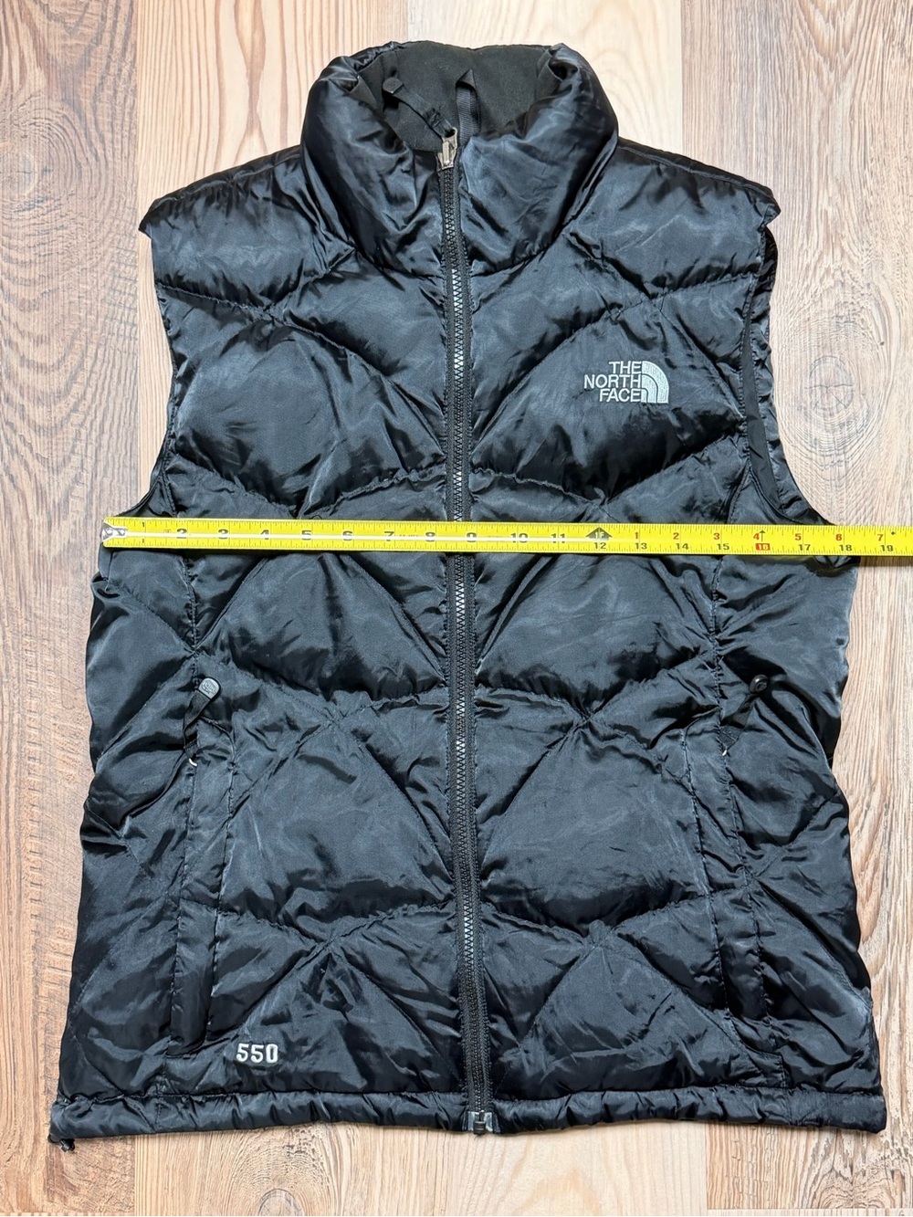 The North Face Aconcagua 550 Down Vest Black Puffer Women's Size M - Picture 11 of 11